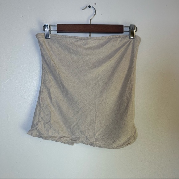 Beige Lotang Women's Tube Top - Picture 1 of 3